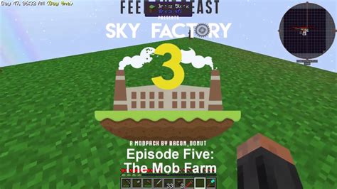 only bats are spawning in mob farm sky factory 3